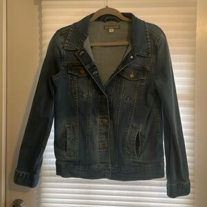 Never worn jean jacket from Garnet Hill